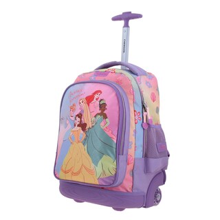 Foto 2 | Foto 2 | Mochila Chenson Con Ruedas Y Luces Led Disney Princesas Escolar Primaria Pr70559-v Princs