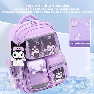 Foto 3 | Foto 3 | Mochila Escolar Para Niñas Violeta Moda