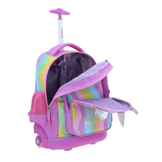 Foto 7 | Foto 7 | Mochila Grande De Ruedas Con Luz Led Happy Girl Iris Hg70407-c