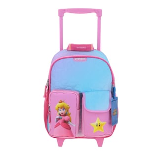 Foto 1 | Foto 1 | Mochila Chica Kinder Con Ruedas Chenson Mario Bros Peach Mb70434-p Kiut
