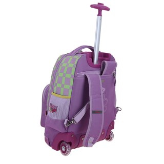 Foto 3 | Foto 3 | Mochila Morado Con Ruedas Diseño Floral Chenson Happy Girl Tare