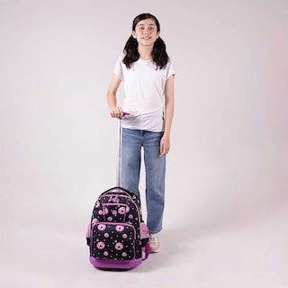 Foto 8 | Foto 8 | Mochila Con Ruedas Color Negro Chenson Happy Girl Suji