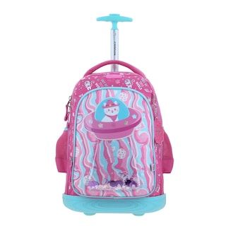 Foto 1 | Foto 1 | Mochila Rosa Con Ruedas Con Gatito Y Confeti Encapsulado Happy Girl Ajua