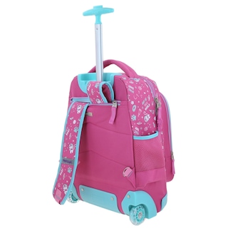 Foto 5 | Foto 5 | Mochila Rosa Con Ruedas Con Gatito Y Confeti Encapsulado Happy Girl Ajua