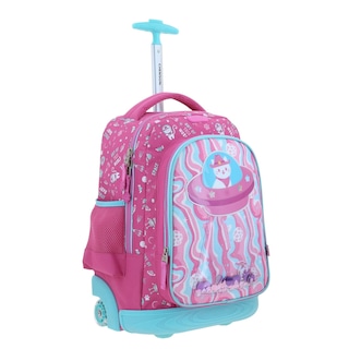 Foto 6 | Foto 6 | Mochila Rosa Con Ruedas Con Gatito Y Confeti Encapsulado Happy Girl Ajua