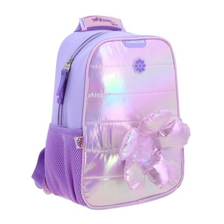 Foto 6 | Foto 6 | Mochila Lila Brillante Diseño Con Flor Happy Girl Flof