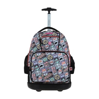Foto 1 | Foto 1 | Mochila Con Ruedas Negra Multicolor Chenson Happy Girl Mixco