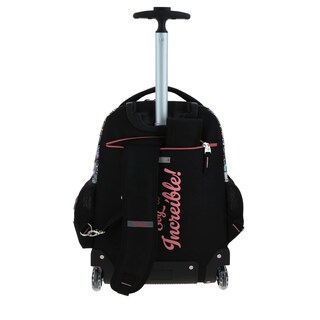 Foto 4 | Foto 4 | Mochila Con Ruedas Negra Multicolor Chenson Happy Girl Mixco