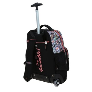 Foto 5 | Foto 5 | Mochila Con Ruedas Negra Multicolor Chenson Happy Girl Mixco