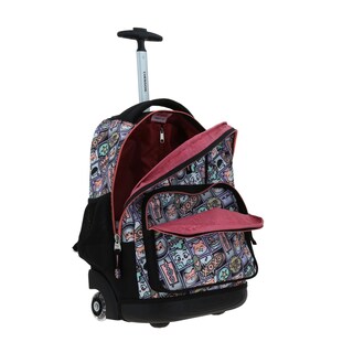 Foto 7 | Foto 7 | Mochila Con Ruedas Negra Multicolor Chenson Happy Girl Mixco