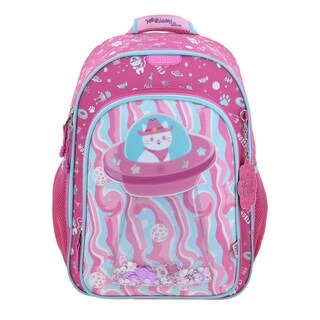 Foto 1 | Foto 1 | Mochila Rosa Con Gatito Y Confeti Encapsulado Happy Girl Ajua