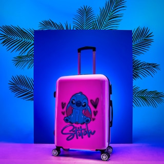 Foto 2 | Foto 2 | Set De Maletas Disney Stitch Hard Shell 28 L, 50 L, 91 L, Rosa - Venta Internacional.