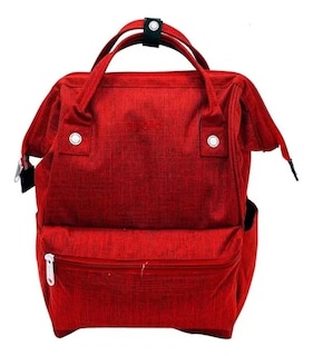 Foto 1 | Foto 1 | Mochila Backpack Escolar Viaje Anello Matte Elegante Para Niños Color Rojo