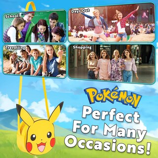 Foto 4 | Foto 4 | Bandolera Pokémon Pikachu 3d Para Niñas, Producto Oficial - Venta Internacional.