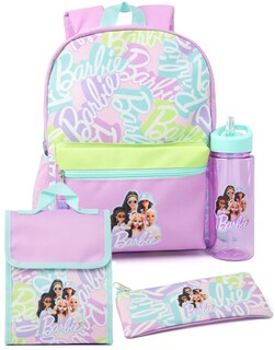 Foto 1 | Foto 1 | Set De Mochila Para Niñas Barbie Con Mochila Escolar, Estuche Para Lápices Y Bolsa De Almuerzo - Venta Internacional.