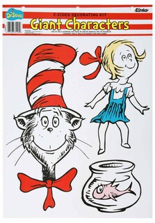 Foto 3 | Foto 3 | Decoraciones Para El Aula, El Gato En El Sombrero, De Eureka Dr. Seuss, 6 Unidades - Venta Internacional.