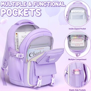 Foto 3 | Foto 3 | Set de Mochila Fimibuke con Lonchera y Lapicera-Venta Internacional