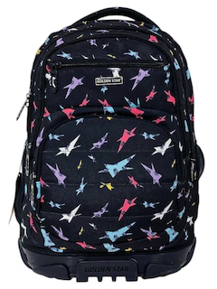 Foto 1 | Foto 1 | Mochila Escolar 19 Pul Golden Star Con Carro Bolsillos Y Diseño Atractivo