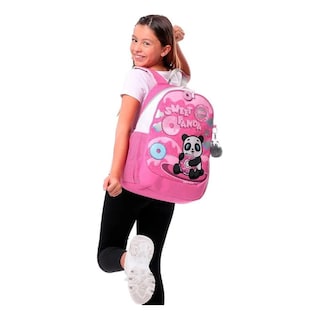 Foto 2 | Foto 2 | Totto Mochila Para Niña Sweet Panda Grande Con Organizador Interno Multicolor