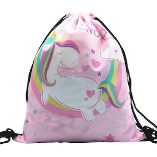 Foto 1 | Foto 1 | Mochila Deportiva Huoguo Classic Con Motivo De Unicornio - Venta Internacional.