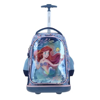 Foto 1 | Foto 1 | Mochila Chenson Con Ruedas Y Luces Led Disney Princesas Ariel Escolar Primaria Pr70156-9 Agry