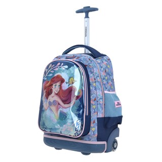 Foto 2 | Foto 2 | Mochila Chenson Con Ruedas Y Luces Led Disney Princesas Ariel Escolar Primaria Pr70156-9 Agry