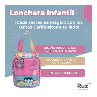 Foto 3 | Foto 3 | Lonchera Infantil Care Bears 4 L