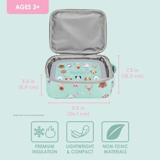 Foto 3 | Foto 3 | Bolsa De Almuerzo Bentgo Kids, Resistente Al Agua, Reutilizable, Para Cachorros De 3 Años O Más - Venta Internacional.