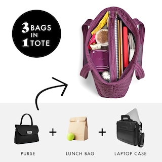 Foto 2 | Foto 2 | Bolsa Acolchada 2 En 1 Bag Fit & Fresh Metro Para Mujer - Venta Internacional.
