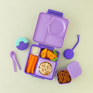Foto 2 | Foto 2 | Recipientes Para Aperitivos Omiebox De Silicona A Prueba De Fugas, 280 Ml, Sin Bpa - Venta Internacional.