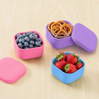 Foto 3 | Foto 3 | Recipientes Para Aperitivos Omiebox De Silicona A Prueba De Fugas, 280 Ml, Sin Bpa - Venta Internacional.