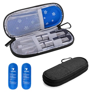 Foto 1 | Foto 1 | Estuche De Viaje Insulin Cooler Yarwo Con 2 Bolsas De Hielo Tsa Color Negro - Venta Internacional.