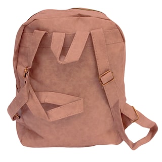 Foto 3 | Foto 3 | Mochila Genérica Escolar Cuero Sintético Impermeable Moda Casual color Rosa