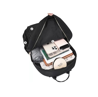 Foto 3 | Foto 3 | Mochila Belug Impermeable color Negro para Mujer