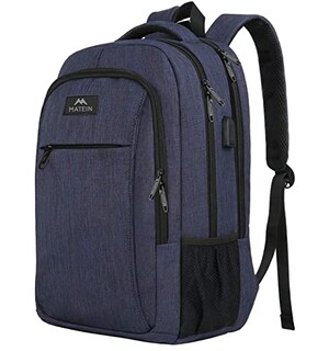 Foto 2 | Foto 2 | Venta Internacional- Mochila MATEIN para Laptop con Puerto de Carga USB Elegante