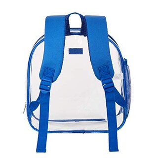 Foto 4 | Foto 4 | Venta Internacional- Mochila Transparente Bagenius Pequeña Azul para Estadios