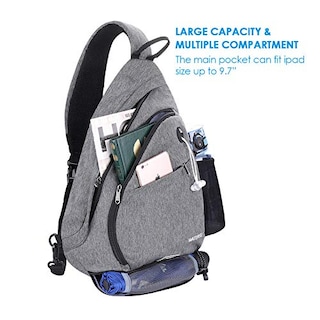 Foto 4 | Foto 4 | Venta Internacional - Mochila Sling Bag Crossbody Waterfly para Hombro Informal Cruzada Pecho o Lateral