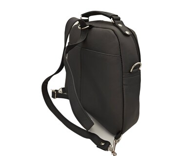 Foto 4 | Foto 4 | Mochila En Piel Vacuno Cincelada Fana Arabella Negro