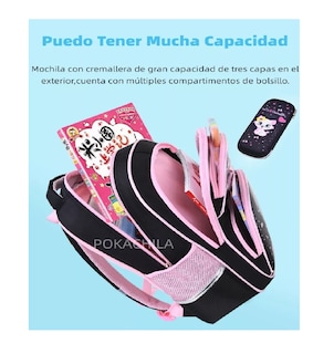 Foto 3 | Foto 3 | Mochila Impermeable Gatito para Niña