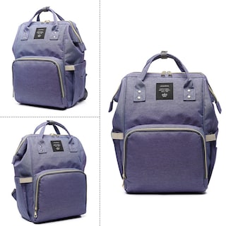 Foto 3 | Foto 3 | Venta Internacional-mochila Oxford Violet De Gran Capacidad Para Mamá/embarazada