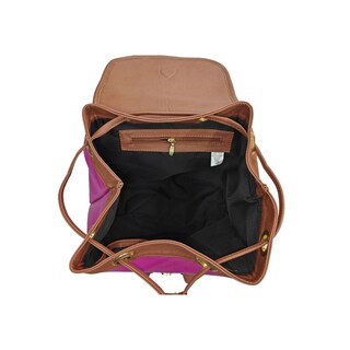 Foto 3 | Foto 3 | Mochila En Piel Genuina Color Buganvilia