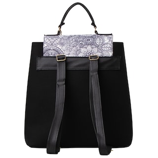 Foto 4 | Foto 4 | Mochila Yute Para Mujer Fana Ozara Color Negro Elegante