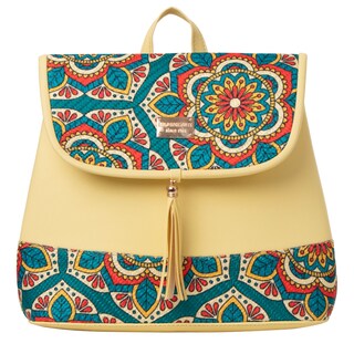 Foto 1 | Foto 1 | Mochila Yute De Mujer Fana Saril Color Amarillo Preciosa