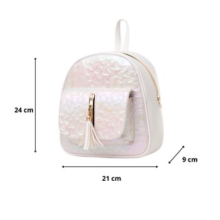 Foto 3 | Foto 3 | Mochila Para Niña Fana Zana Color Blanco Original