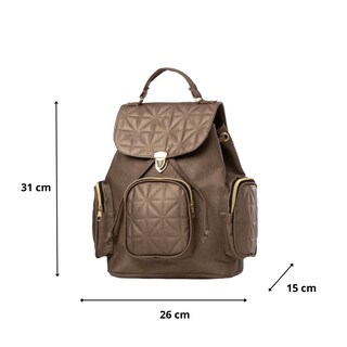 Foto 3 | Foto 3 | Mochila De Mujer Fana Odila Color Antimonio Fashions
