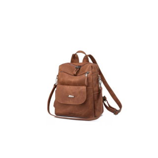 Foto 1 | Foto 1 | Mochila Antirrobo Moda Tendencia Hombro Casual Marrón Belug de Mujer