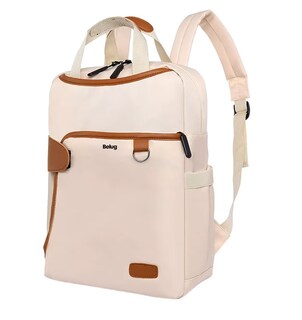 Foto 1 | Foto 1 | Mochila Impermeable Antirrobo 13.3'' Beige para Mujer