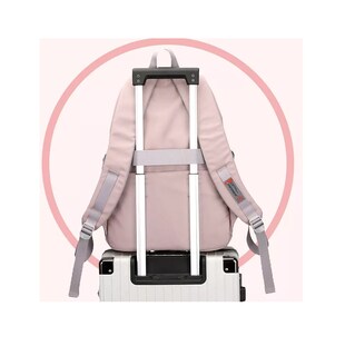 Foto 3 | Foto 3 | Mochila Portátil Para Estudiantes Tiene Gran Capacidad Y Es Liviana 35l Rosa