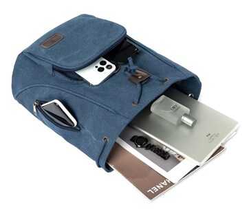 Foto 4 | Foto 4 | Mochila Escolar Antirrobo Para Mujer Azul Marino