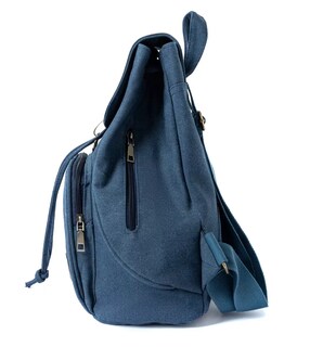 Foto 5 | Foto 5 | Mochila Escolar Antirrobo Para Mujer Azul Marino